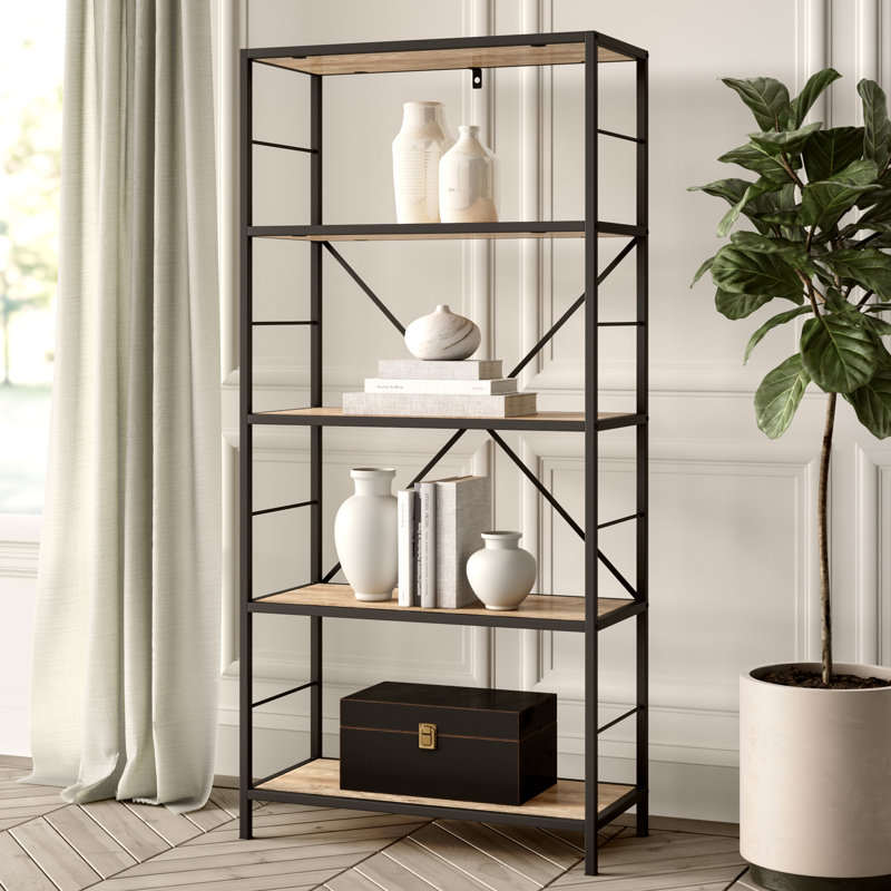 Greyleigh Macon Etagere Bookcase & Reviews | Wayfair